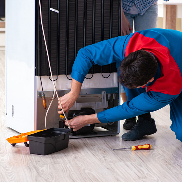 how much do you charge for refrigerator repair services in Warrenville Illinois